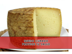 queso curado protege contra el cáncer