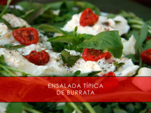 ensalada de burrata