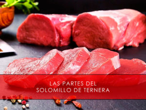 Partes del Solomillo de Ternera