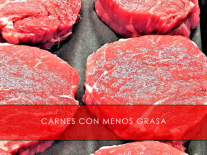 carnes con menos grasa