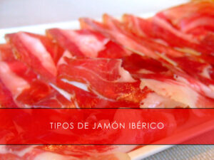 tipos de jamón ibérico