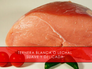 Ternera blanca o lechal, suave y delicada - Carnicería San Cayo
