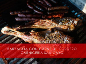 Barbacoa con carne de cordero - Carnicería San Cayo